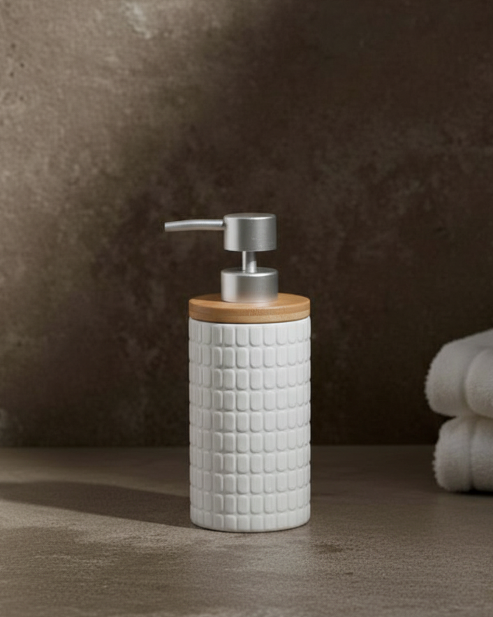 Urban Stone 3 Piece Bathroom Set - Grey 