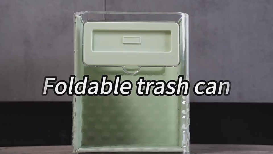 Load video: Hanging Trash Garbage Bin