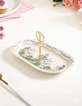 Botanic Charm Cake Stand - Green 
