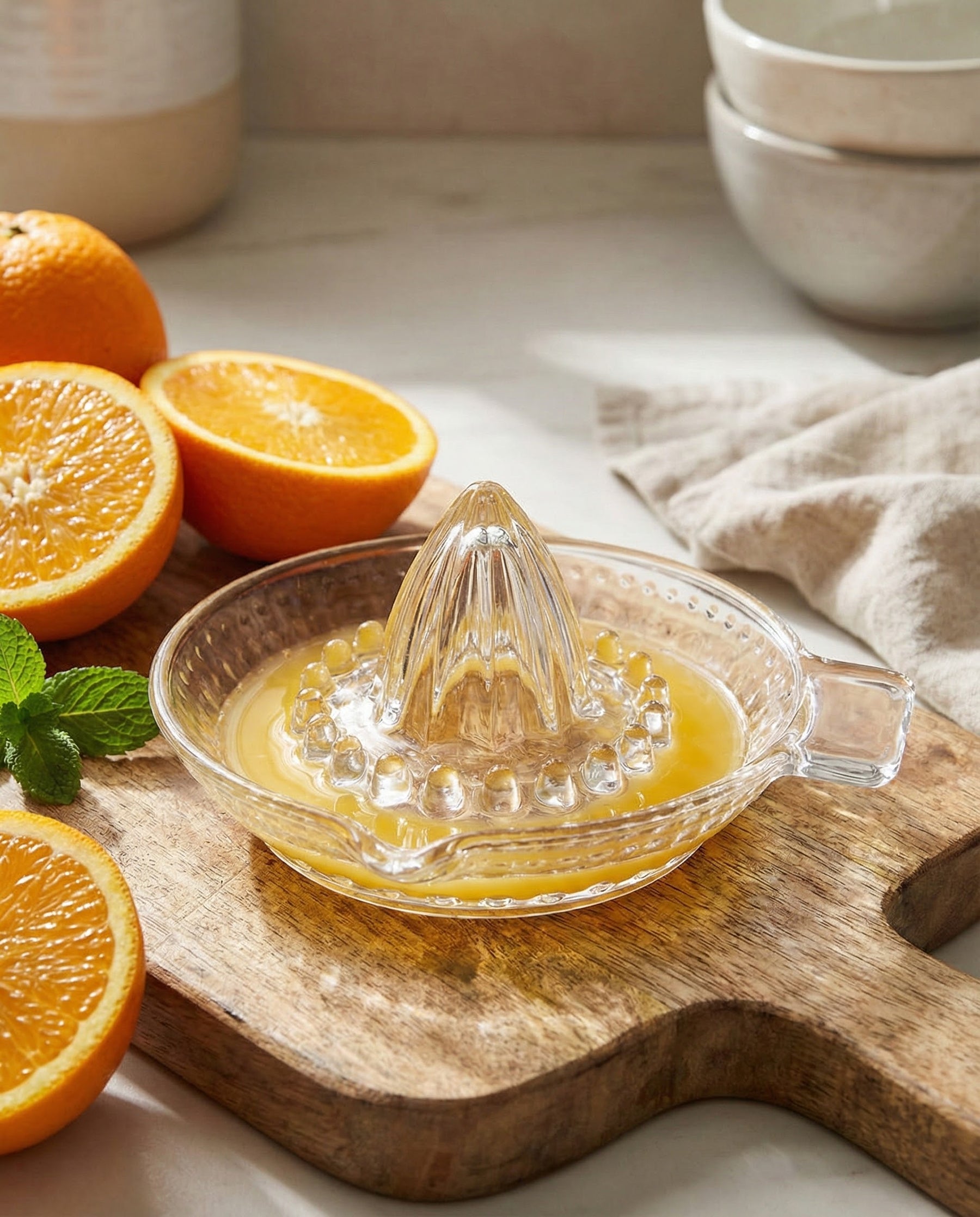 Classic Glass Citrus Juicer 