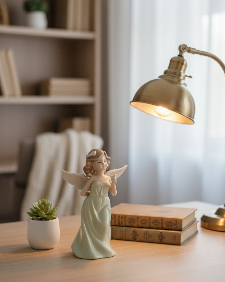 Serene Angel - Fine Porcelain Figurine 