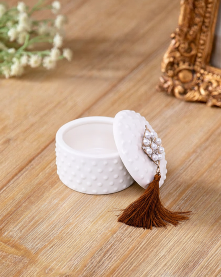 Polka Dots Trinket Keeper