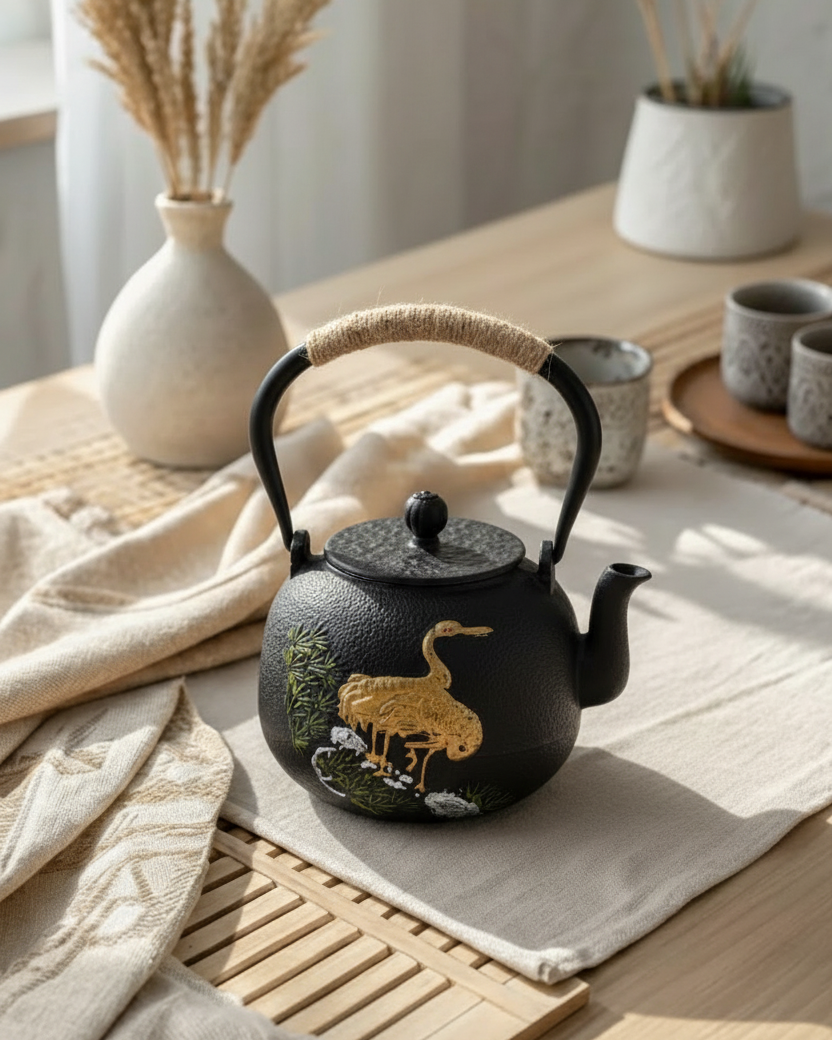 Japanese Cast Iron Teapot 