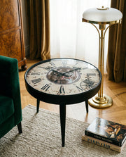 Vintage Portrait Clock Top Center Table