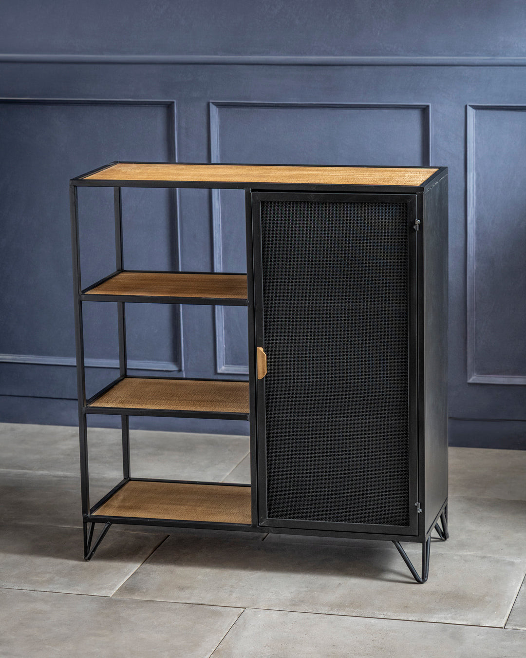Obsidian Nest Display Cabinet