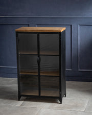 Noir Glass Display Cabinet