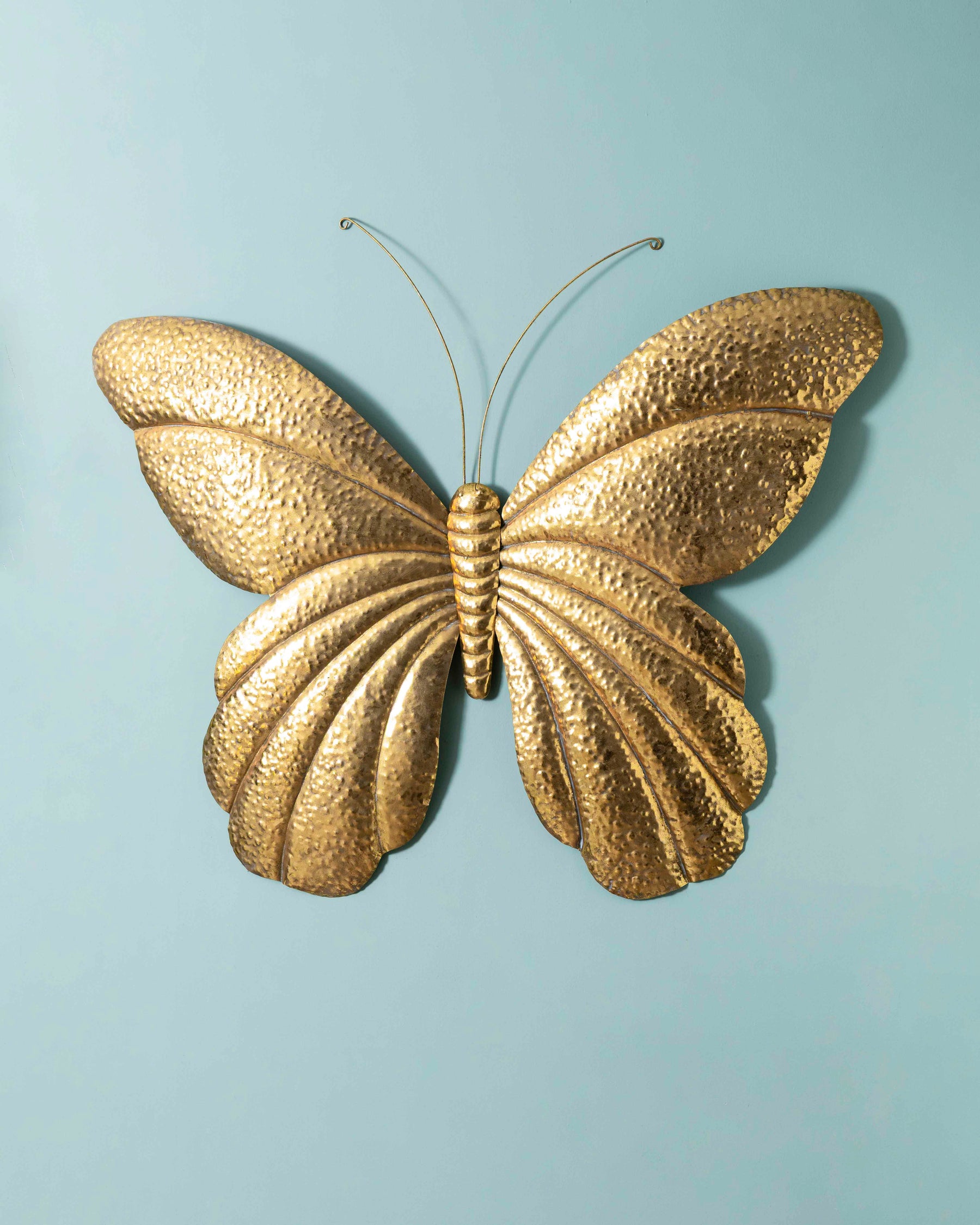 Gilded Flutter Butterfly Wall Accent 