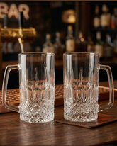 Sleek Cylindro Beer Mugs - Set of 2 