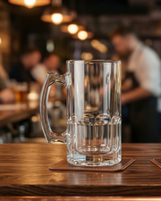 Clear Glass Beer Mug