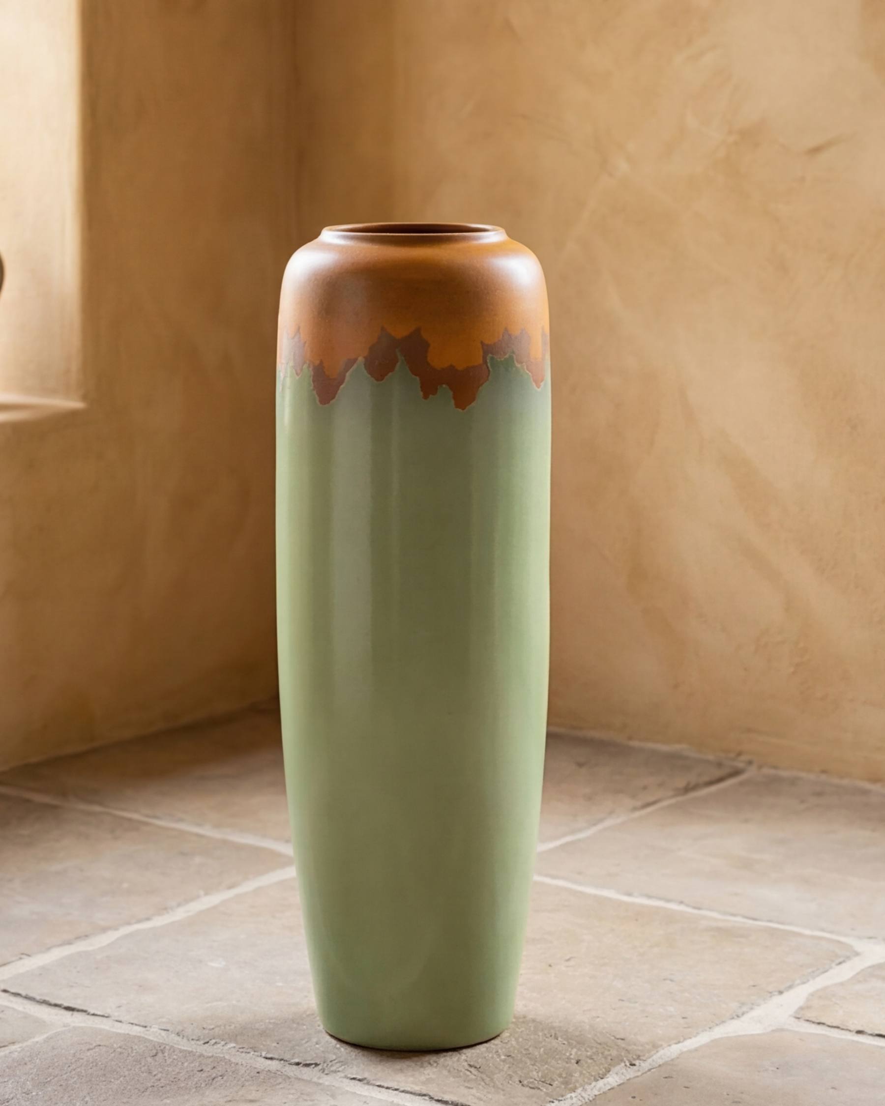 Verdant Harmony Floor Vase - Large 