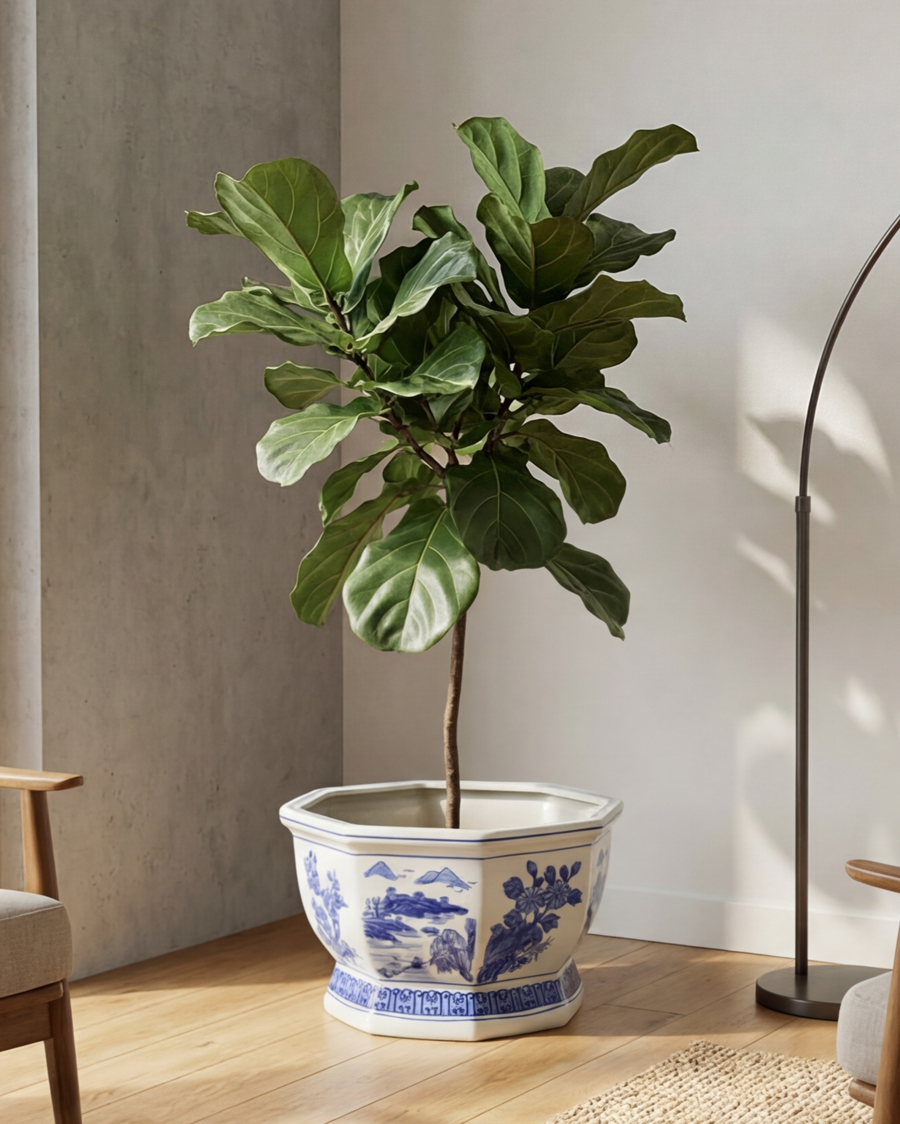 Imperial Hexa Crest Planter - Big 