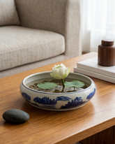 Blue Haven Round Planter - Big 