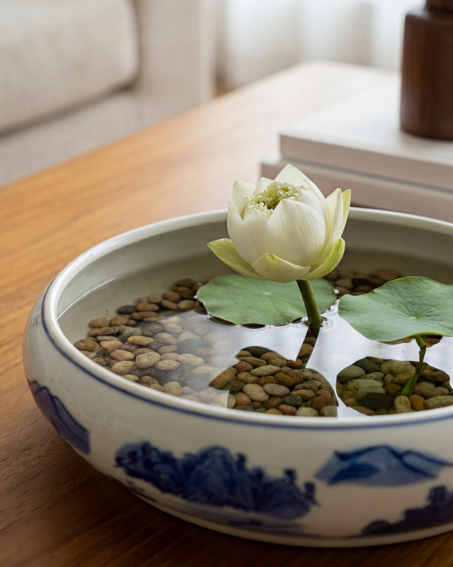 Blue Haven Round Planter - Big 