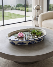 Royal Crest Scalloped Planter - Big