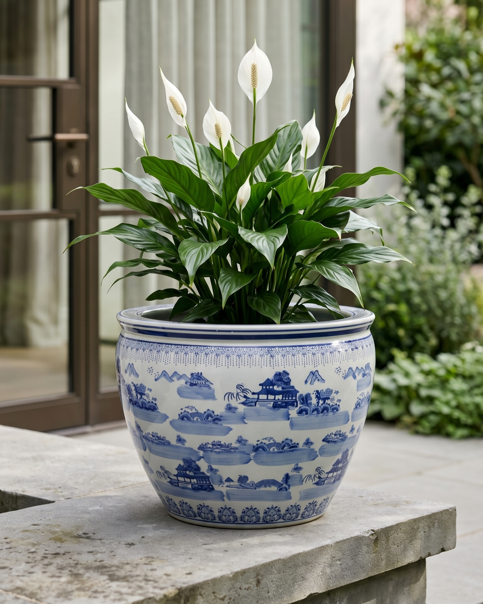 Dynasty Blue Planter 