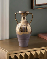 Golden Mirage Dual Tone Amphora Vase 