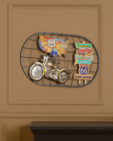 American Wall Hanging Decorative Tinplate 