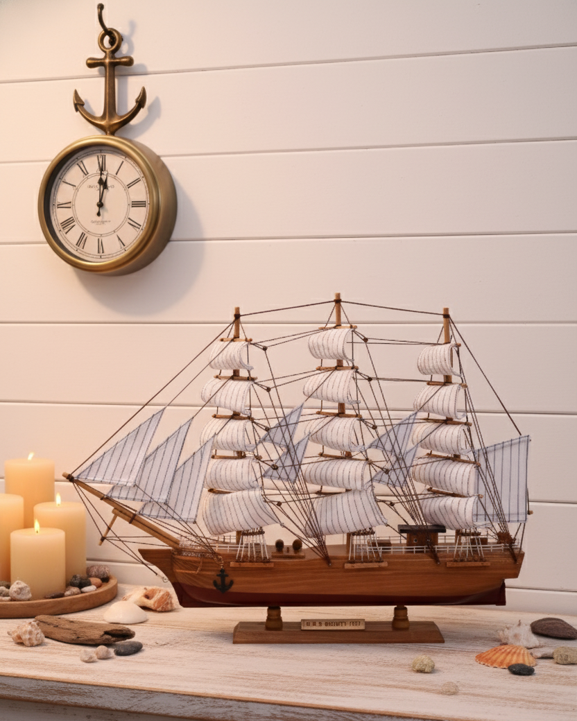 "HMS Bounty" Wooden Decorative Ship 