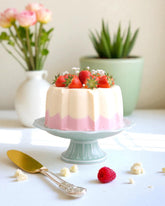 Celadon Green Glaze Cake Stand 