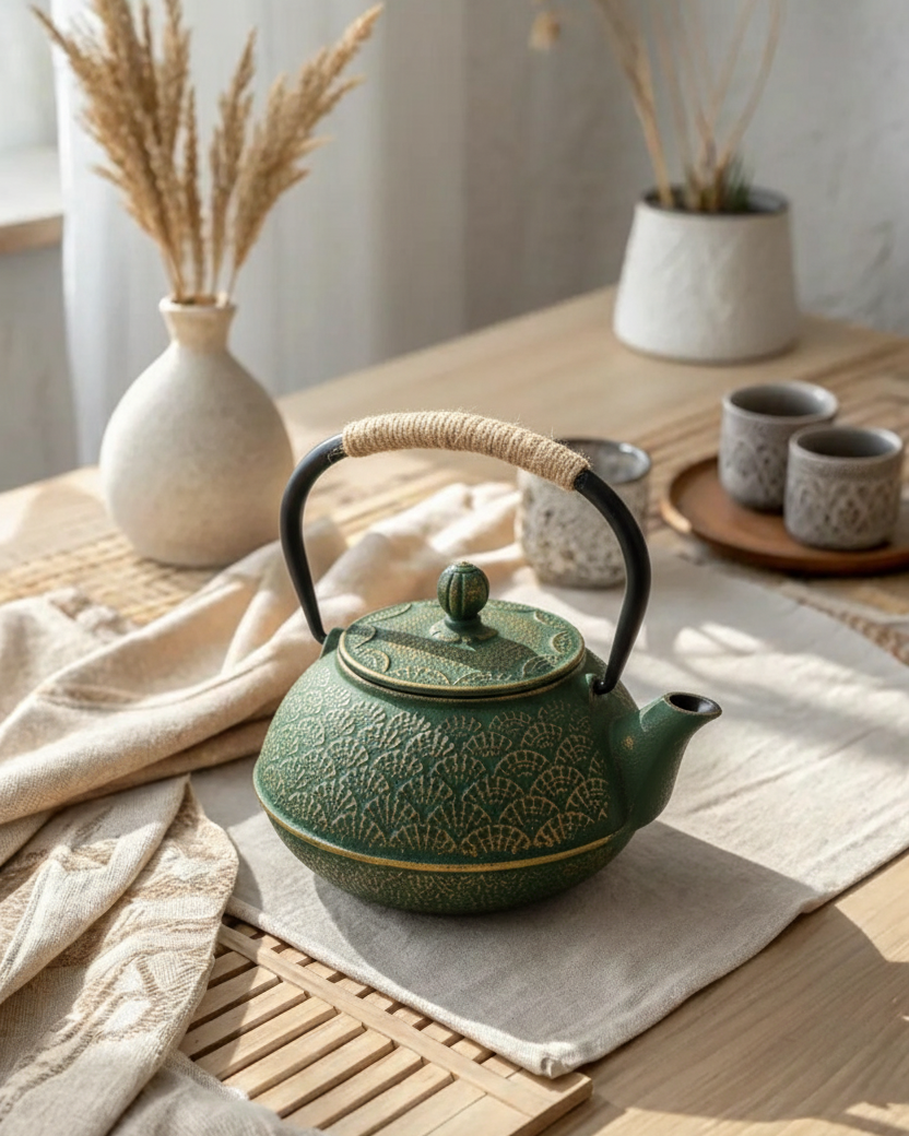 Japanese Cast Iron Teapot 