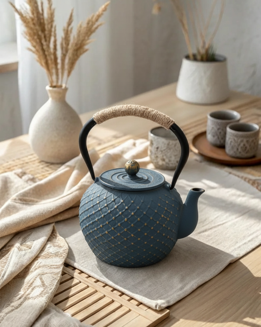 Japanese Cast Iron Teapot 
