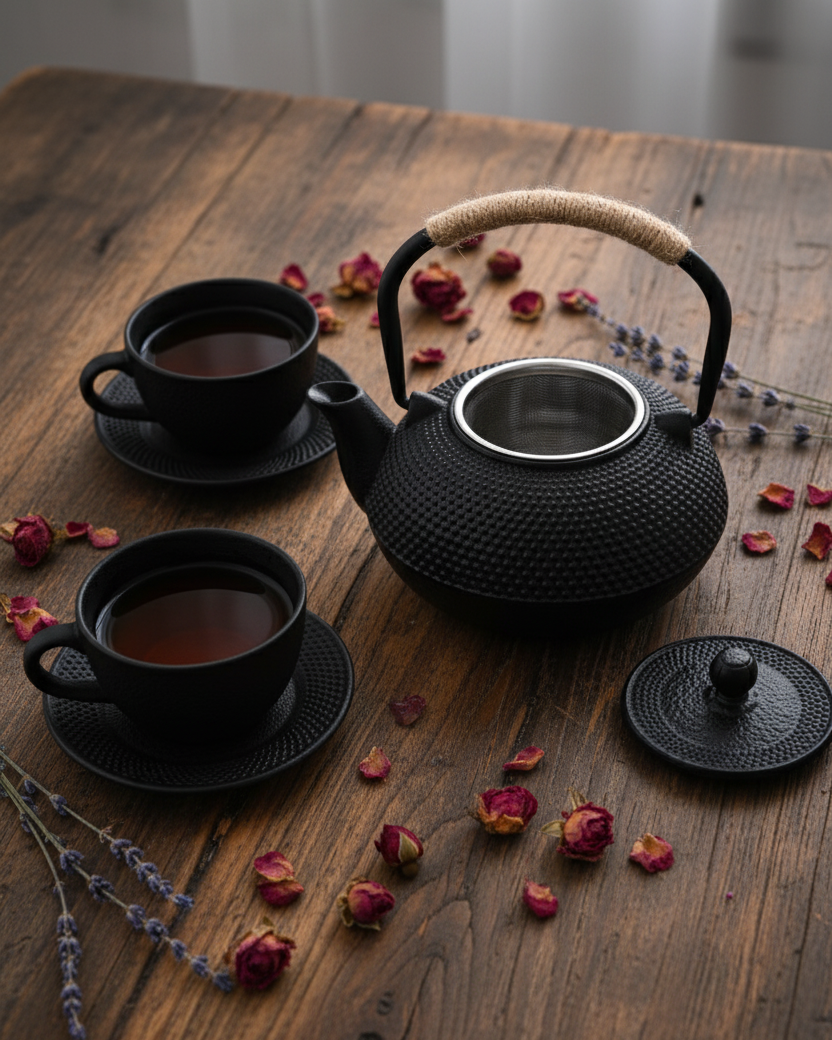 Japanese Cast Iron Teapot 