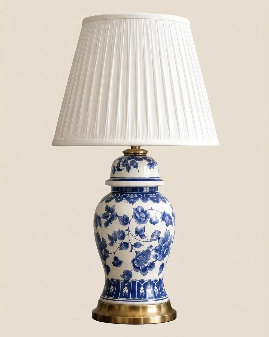 Alstroemeria Floral Table Lamp 