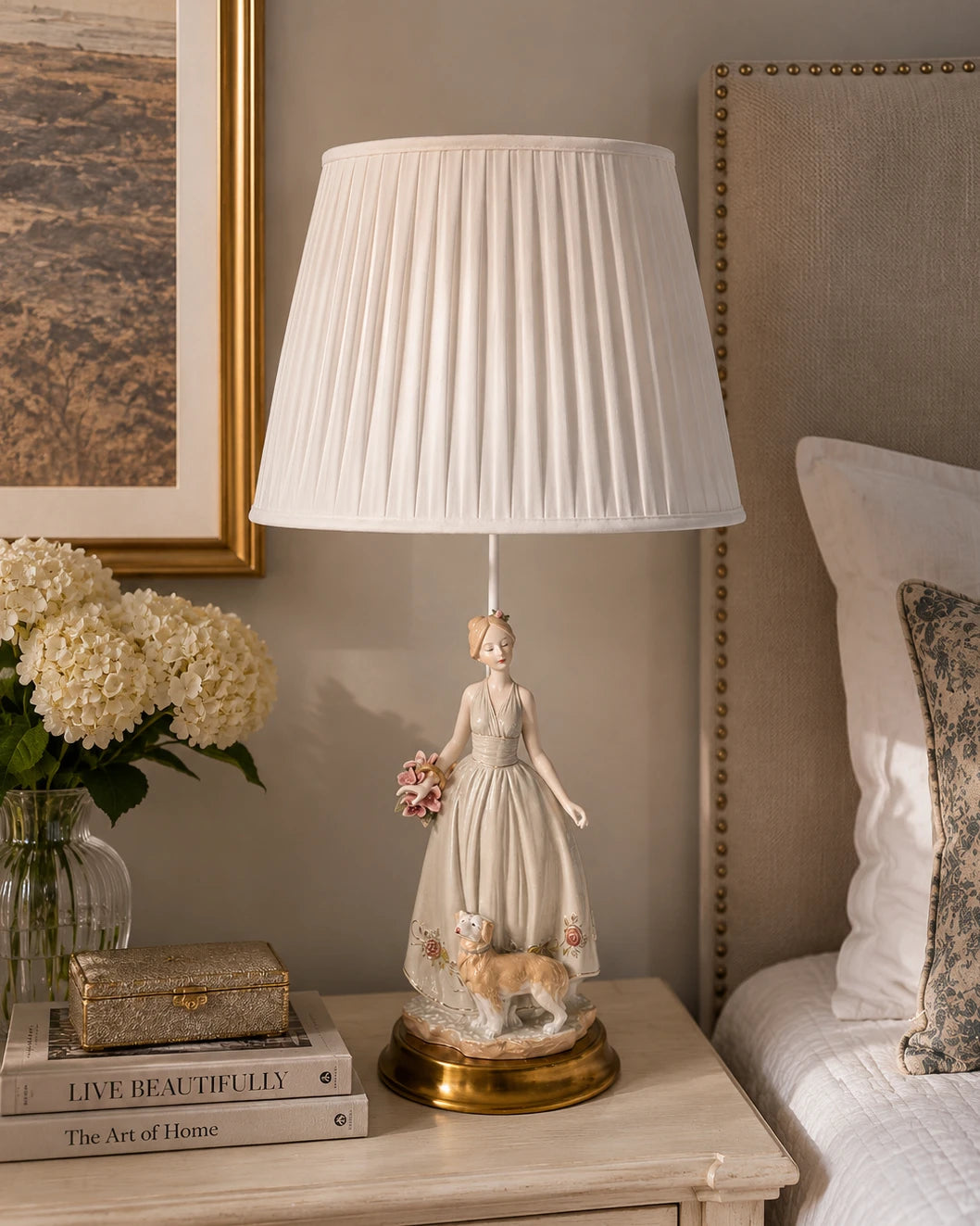 Rosamund Lady Figurine Lamp 