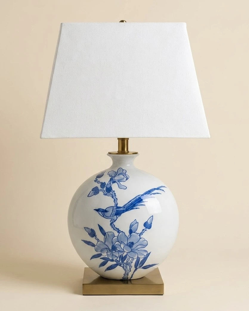 Blue Serenity Ceramic Table Lamp 