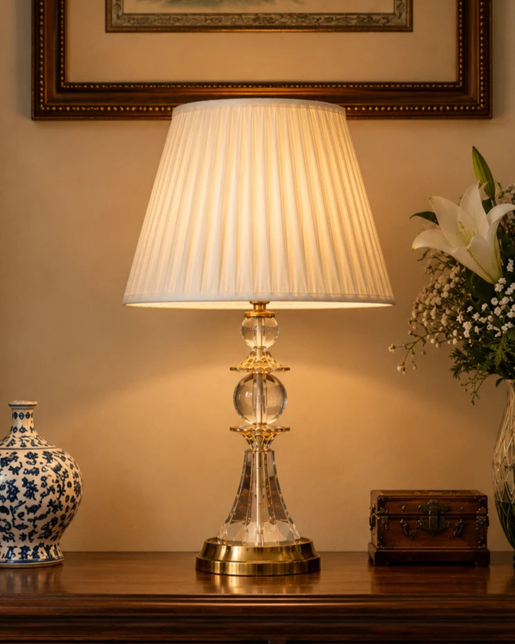 Alexandra Crystal Table Lamp