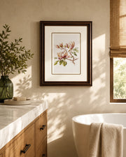 Magnolia Serenity: Artful Blooms Print "24x30" Inches