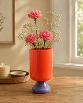 Sunflare Majesty Flower Vase 