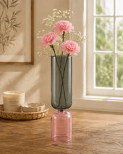 Graceful Beauty: Glass Flower Vase