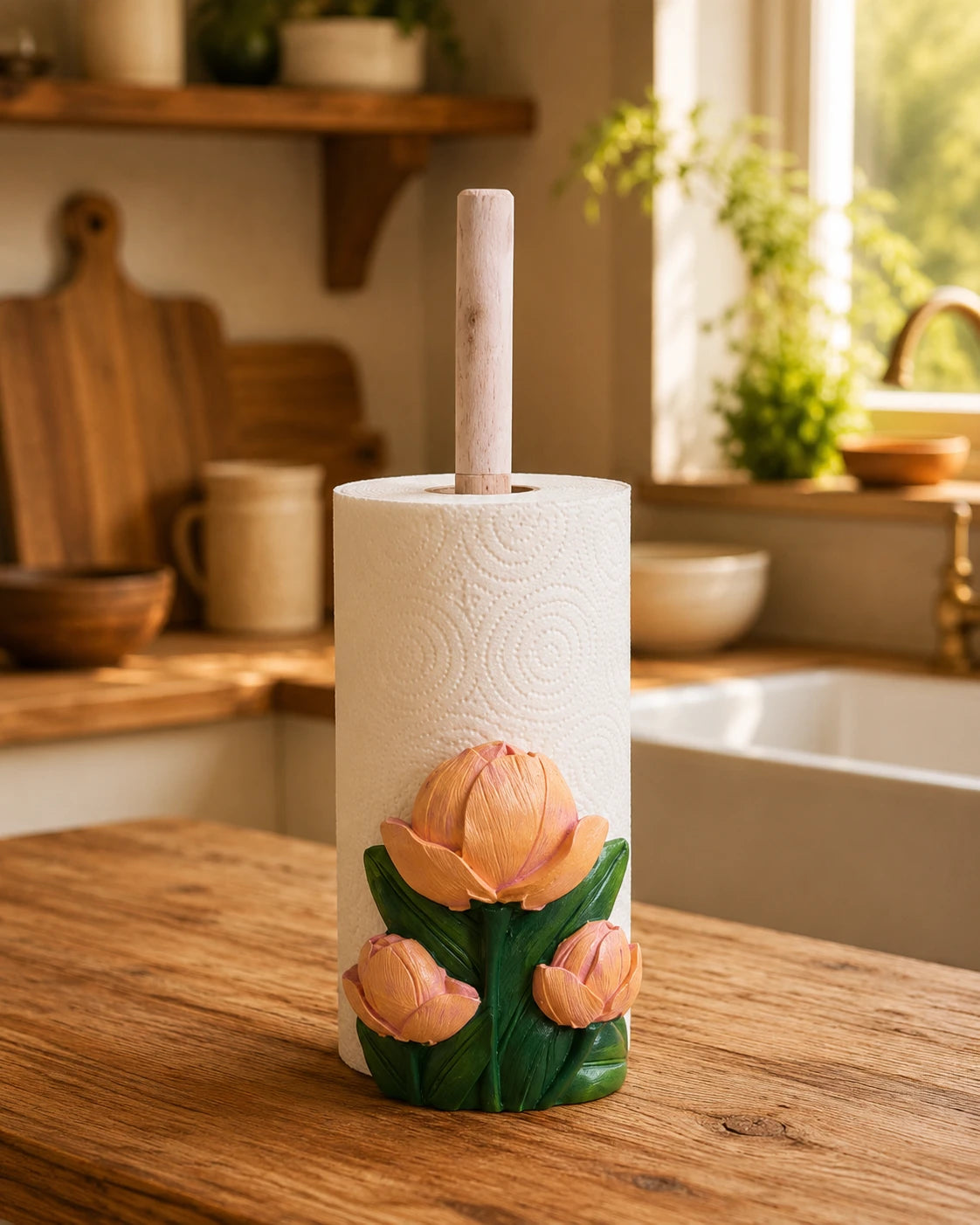 Tulip Paper Towel Holder 