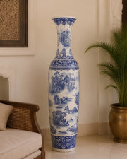 Royal Heritage Scenic Tall Floor Vase - 6.4 Ft