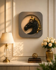 Regal Stallion Decorative Wall Accent