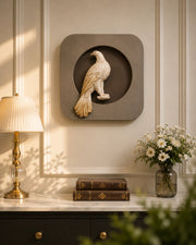 Ivory Dove Decorative  Wall Accent