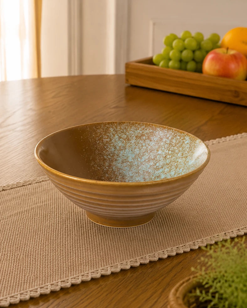 Desert Dune Ceramic Serving Bowl