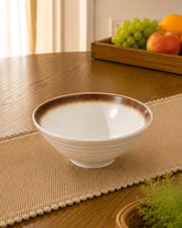 Artisan Glazed Ceramic Serving Bowl 