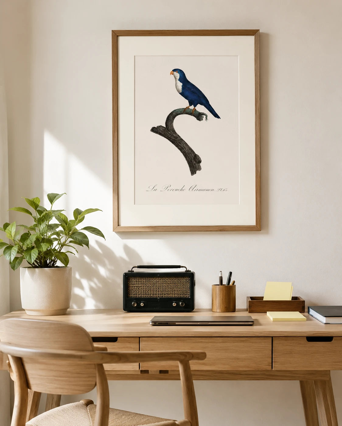 Arimanon Parakeet Bird Print 