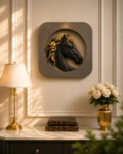 Regal Stallion Decorative Wall Accent