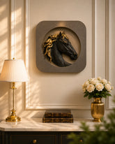 Regal Stallion Decorative Wall Accent 