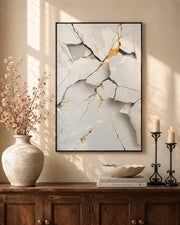 Echoes in Earth 3D Abstract Oil Painting