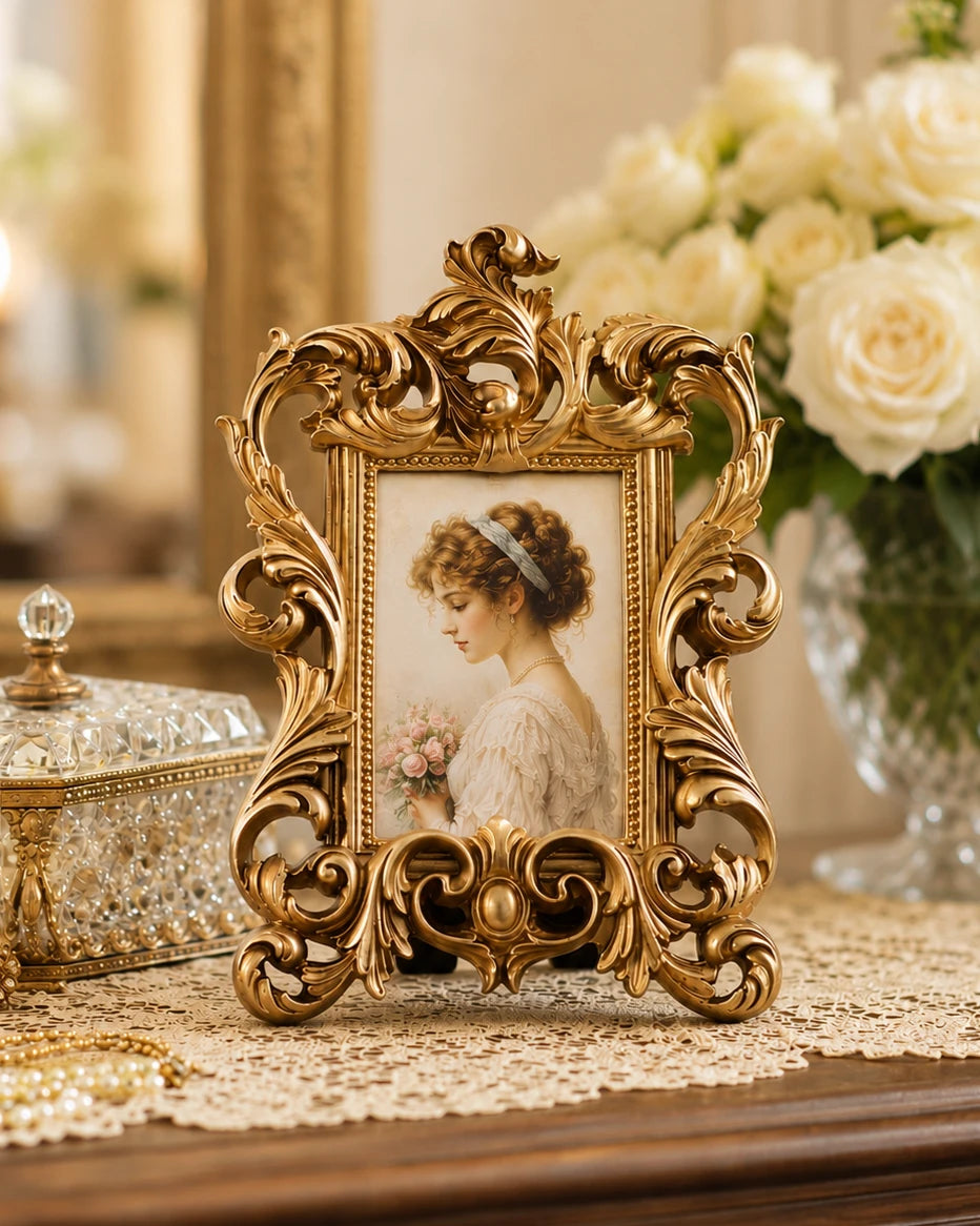 Arthur Antique Gold Photo Frame 