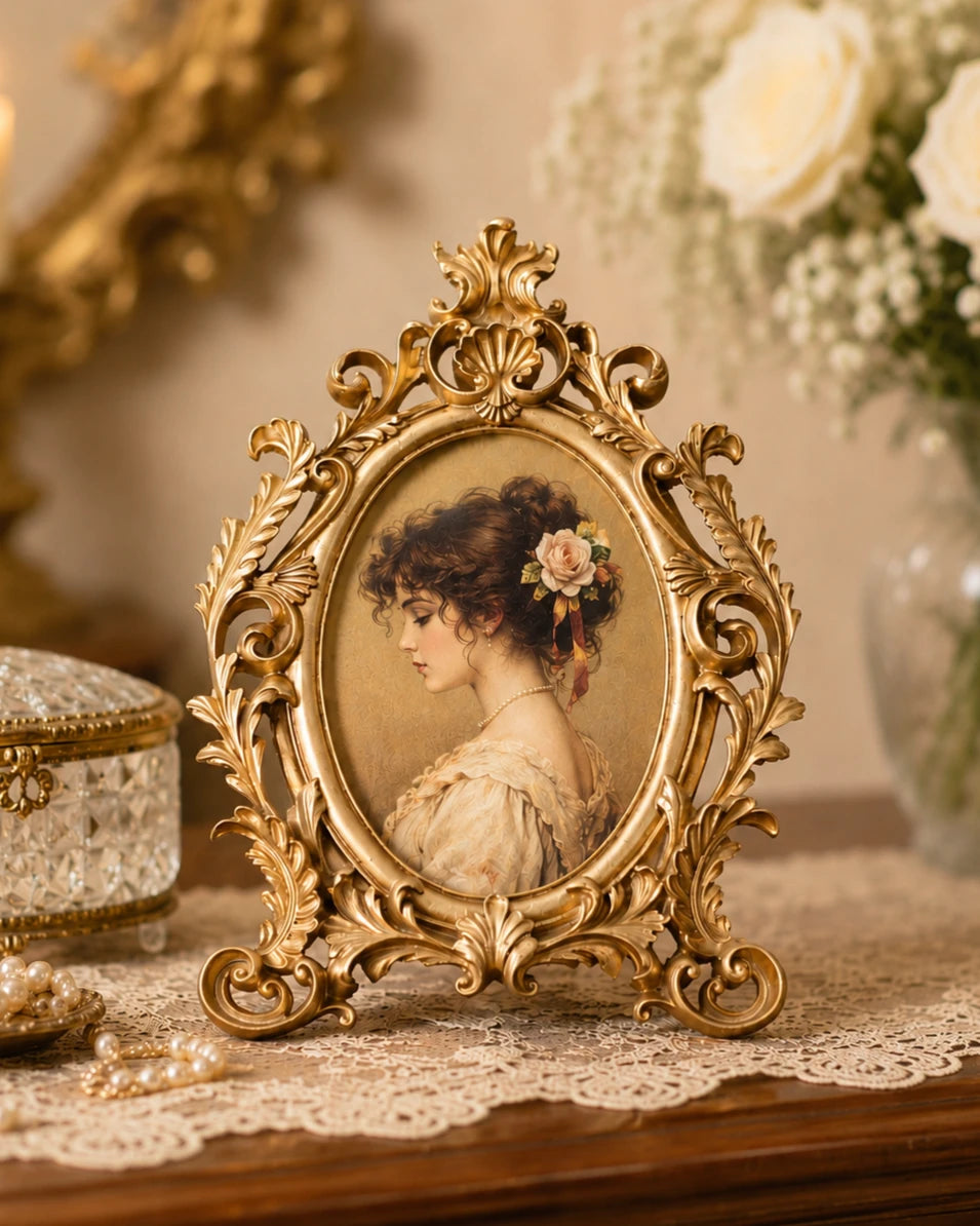 Ada - Oval Victorian Photo Frame 