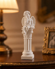 Thoughtful Serenity Angel Cherub Figurine