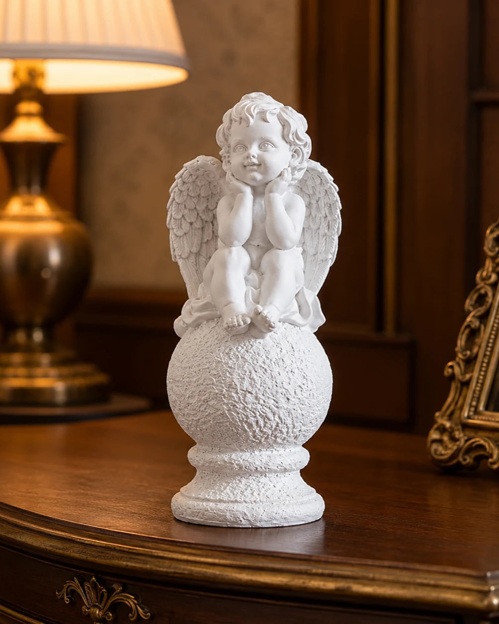 Heavenly Daydream Angel Cherub Figurine 