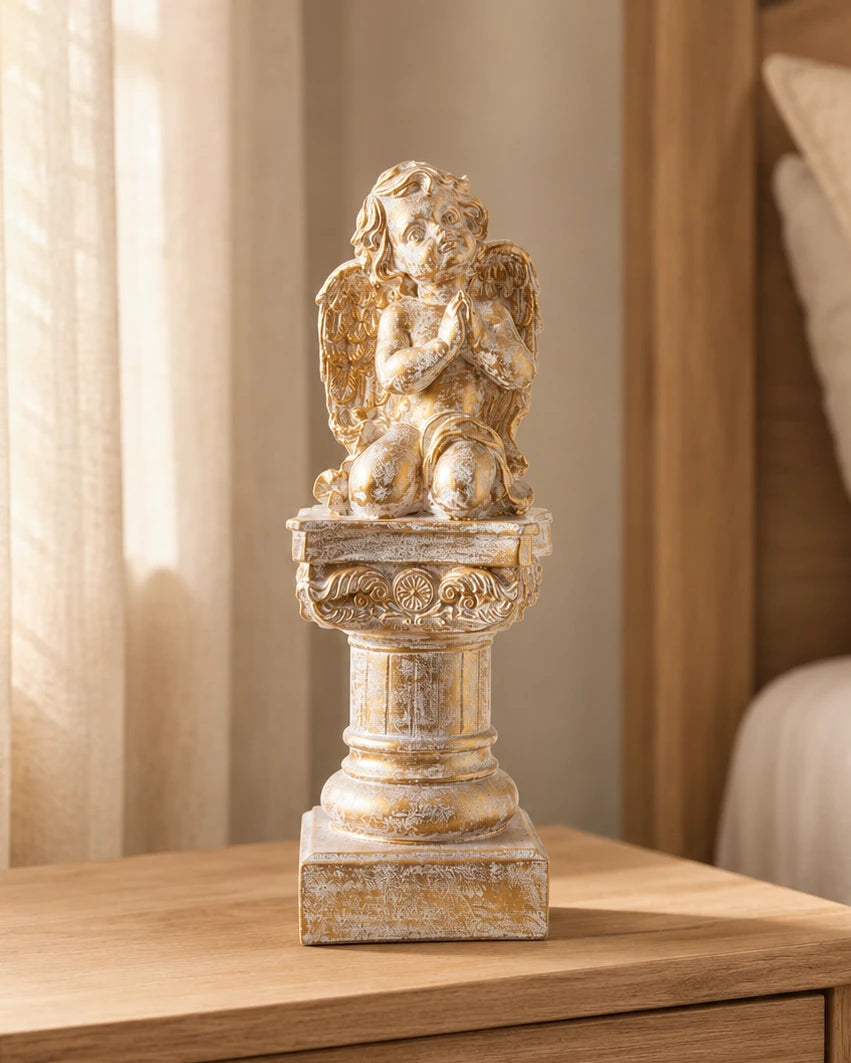 Cherished Prayers Angel Cherub Figurine 