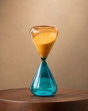 Dual Tone Glass Sand Clock - 34 minutes