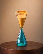 Dual Tone Glass Sand Clock - 28 minutes